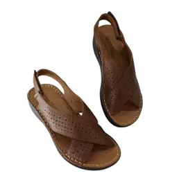 Sandália lirio café