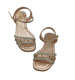 Sandalia Metal rosê