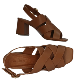 Sandália Couro Ambar