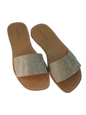 Rasteira manta cristal